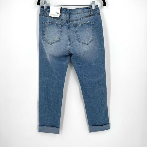 NWT Kancan Signature Mid Rise Ankle Skinny‎ Crop Jean Size 9 28” - Picture 2 of 8